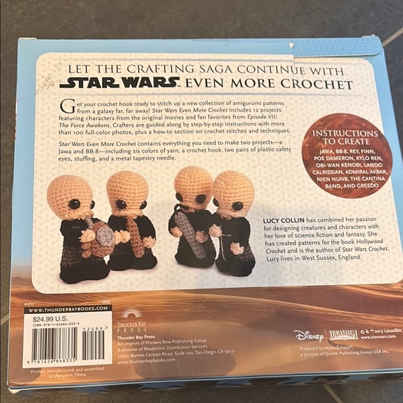 Star Wars Crochet Kit - Jawa & BB-8 - Picture 2 of 2